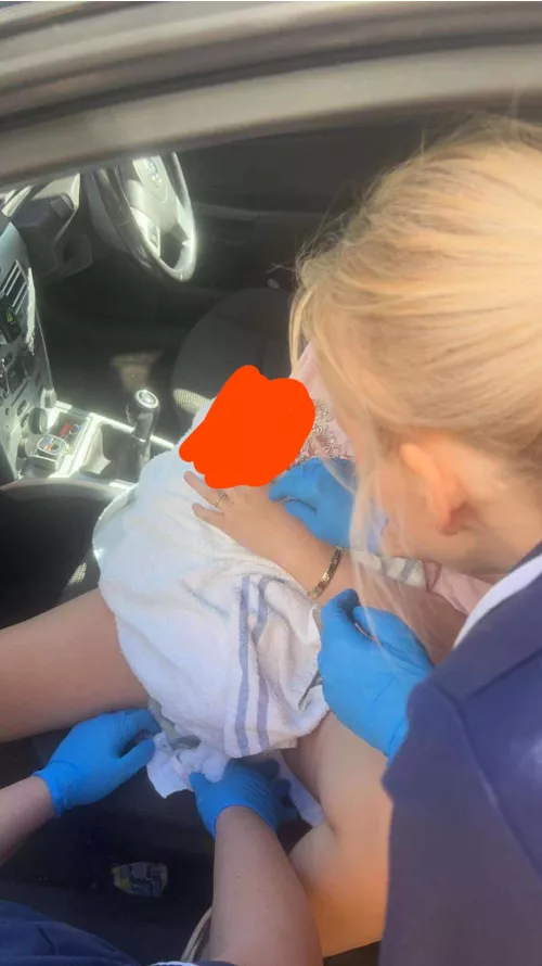 When you ended up giving birth in the car 😊what an experience. Who wants to see the birth video?!!