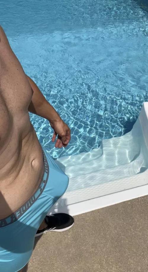 Who is joining me for a swim?