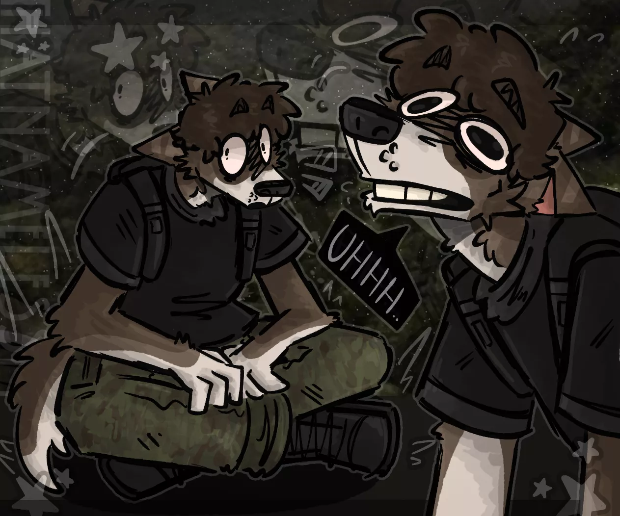 yeaaa // fursona -art by me-