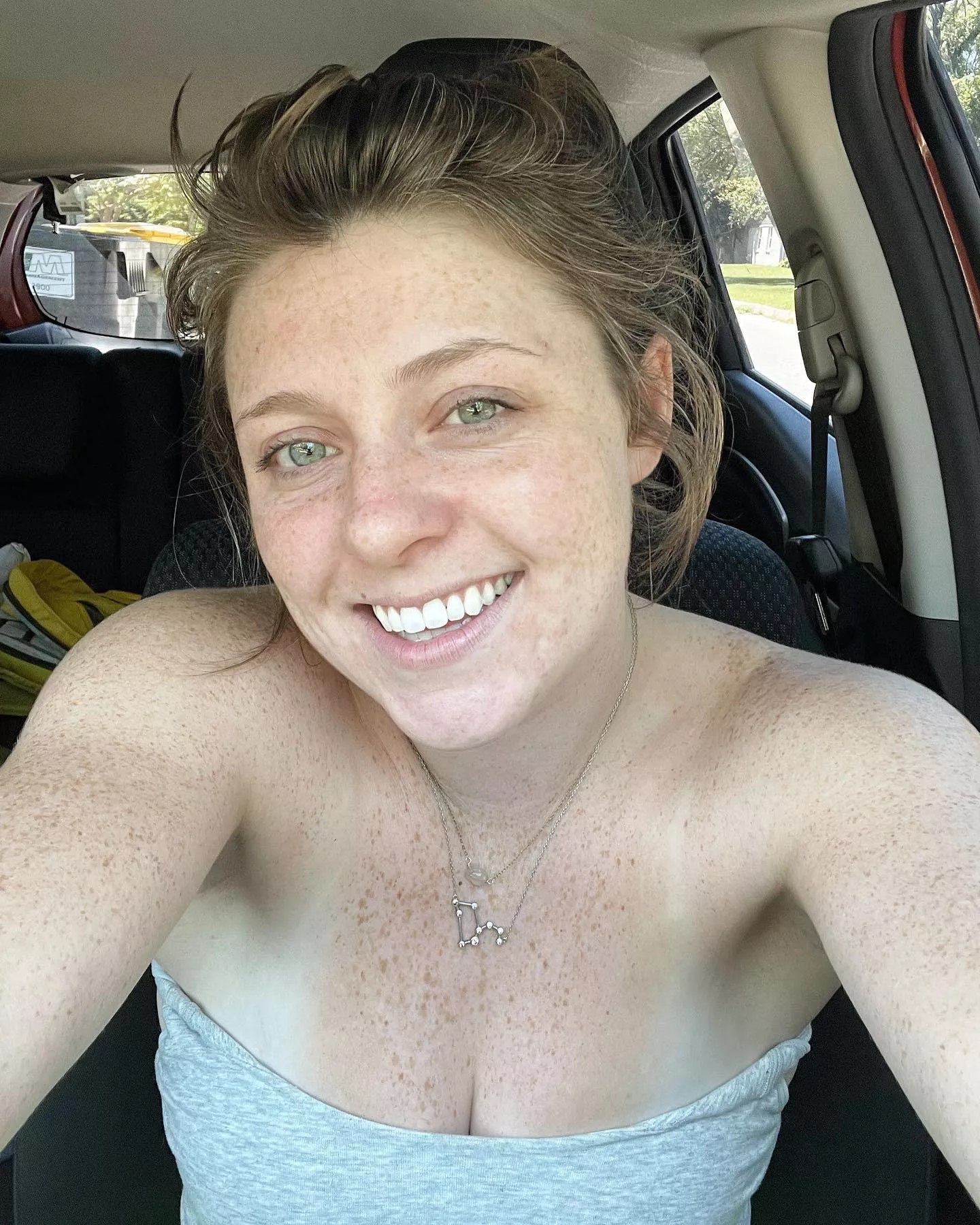 You can see my tan lines