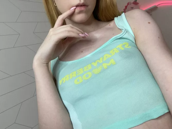 Accidently got wet top but hope you don't mind 😅