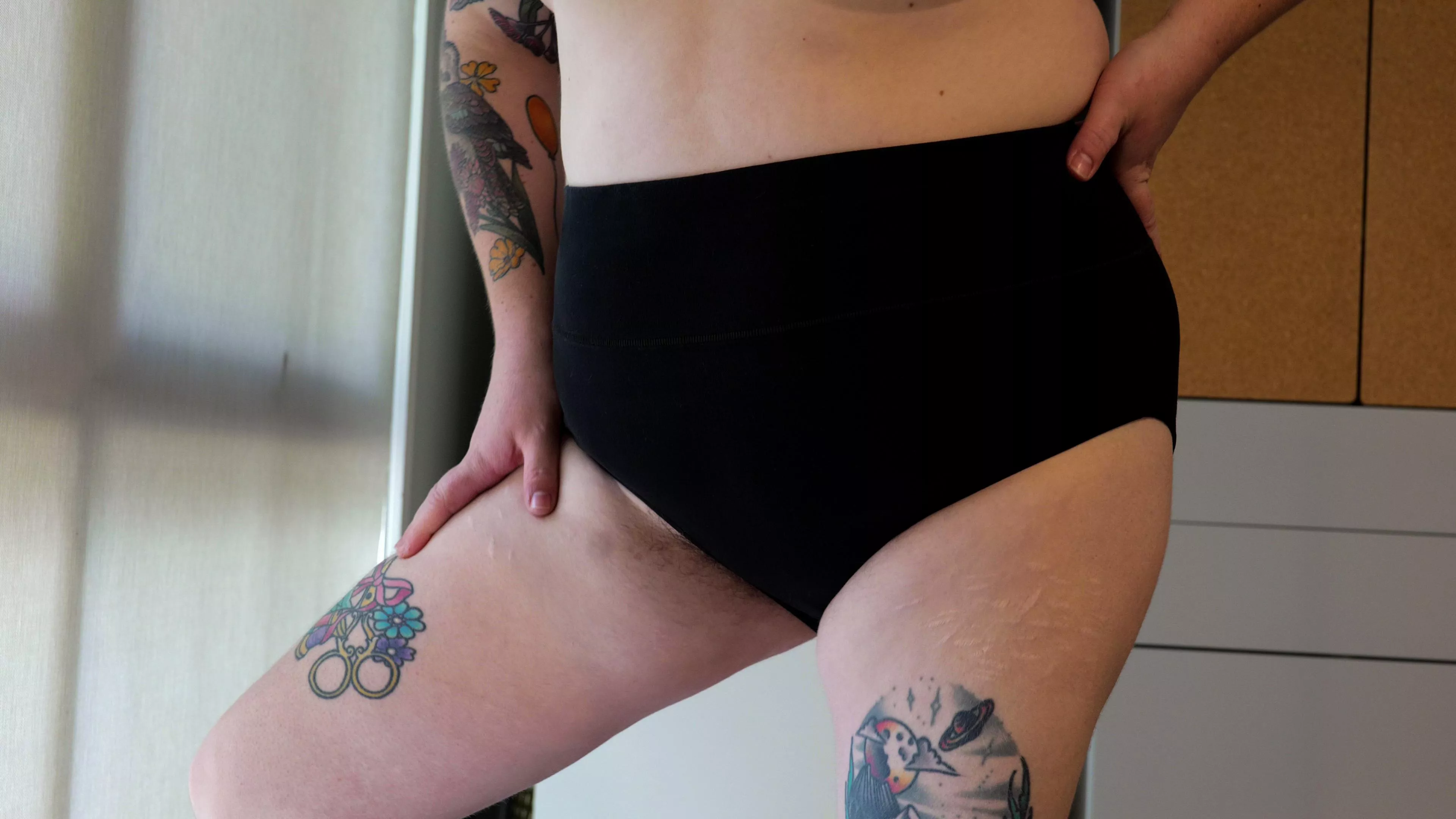 Big Black Pantie Love