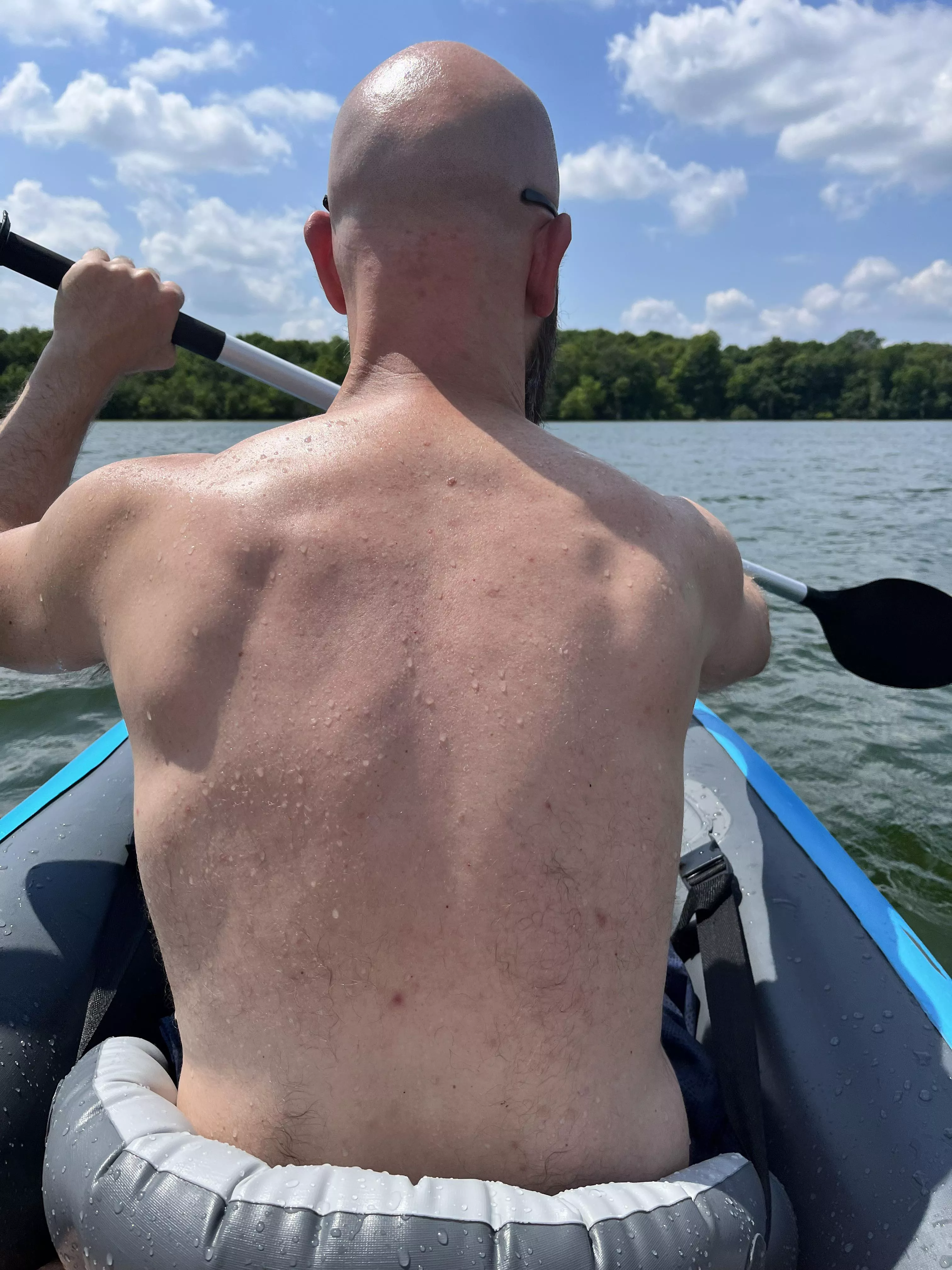 Couldn’t get too wild at the lake, but that came later…