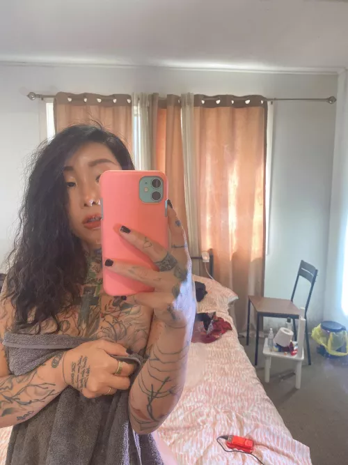 Don't mind the messy bed