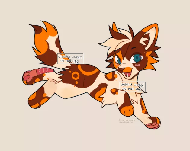 Hi guys! 🌈 I made this lil guy and i was wondering if someone wanted them for $20? Buyer will recieve a image without watermark and i can transfer via toyhouse if needed! 📩 if interested! <3