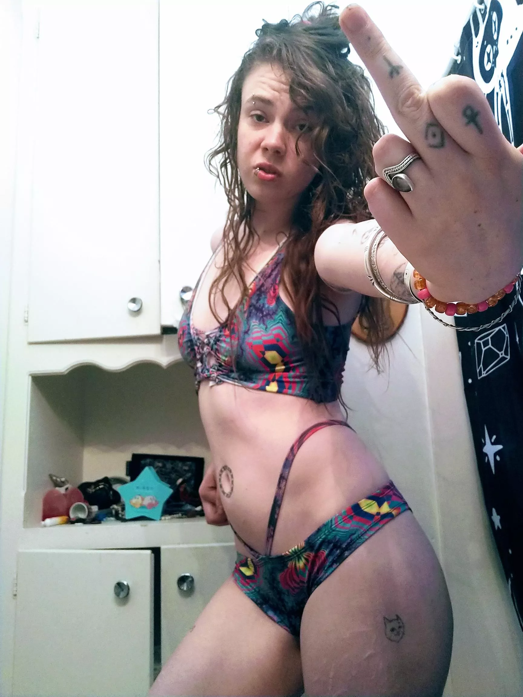 I could easily fuck the soul out of you with this Goddess Pussy but it's never gonna happen: I don't associate Myself with inferior little freaks of nature like you. 🤣😭🙄