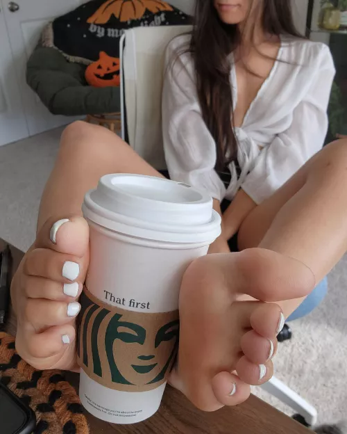 I hope you don't mind I added a little extra flavor to your coffee this morning😉☕️