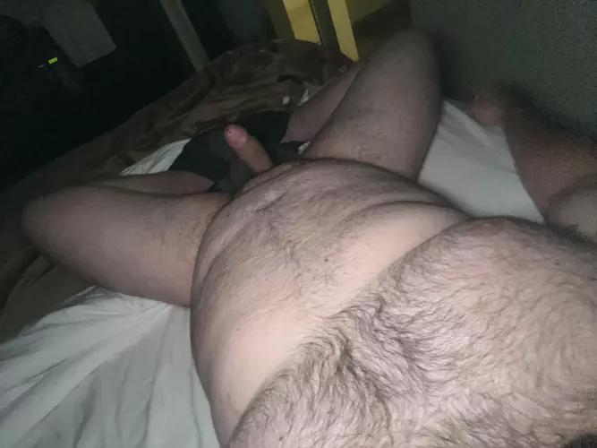 Just slide down on it