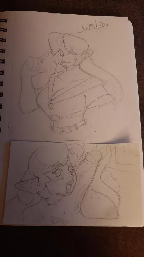 Malon doodles (OoT) [OC]