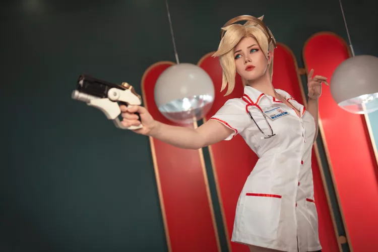 Nurse Mercy from Overwatch by Anastasia Komori