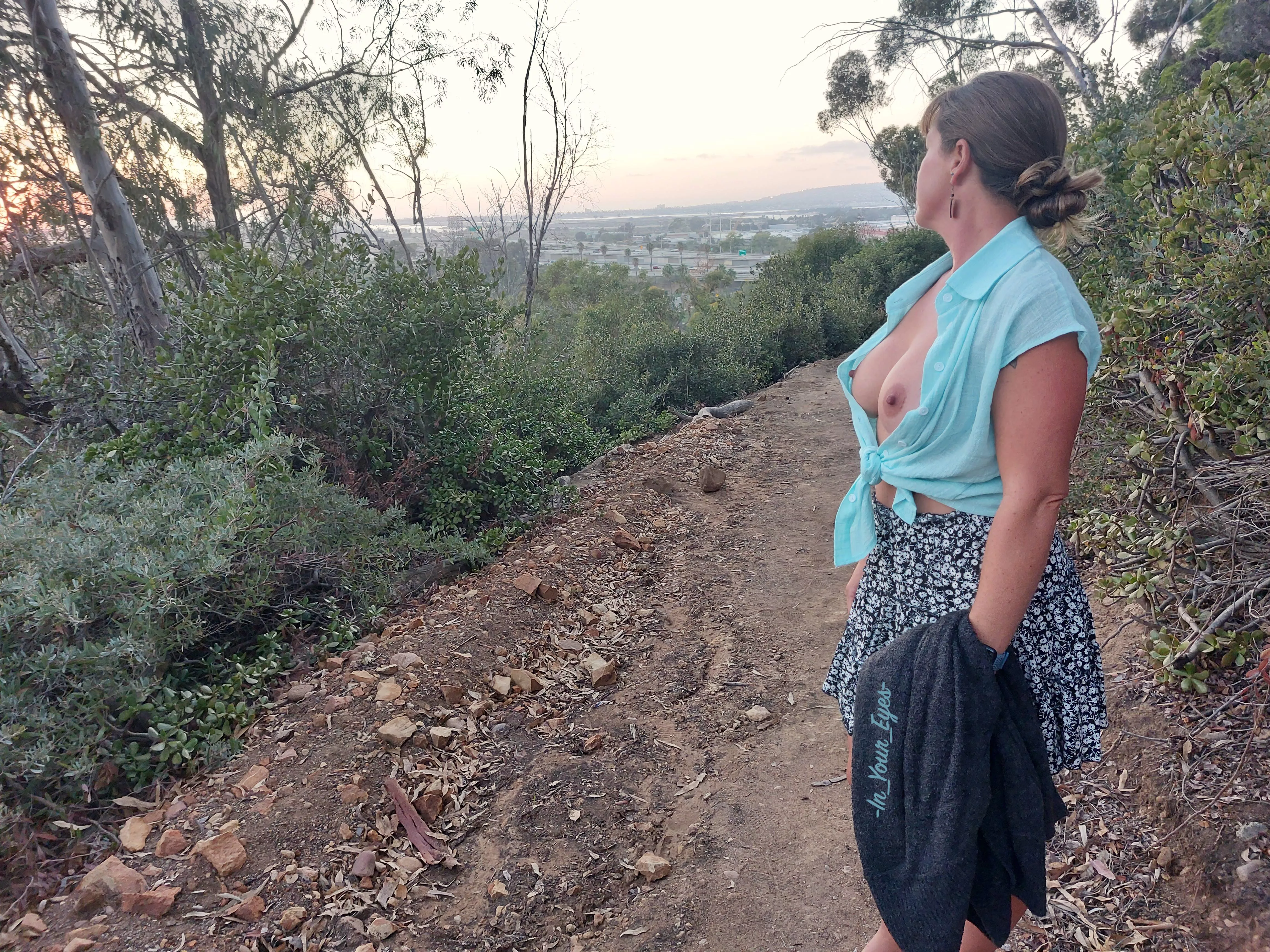 Presidio Park (San Diego) at sunset