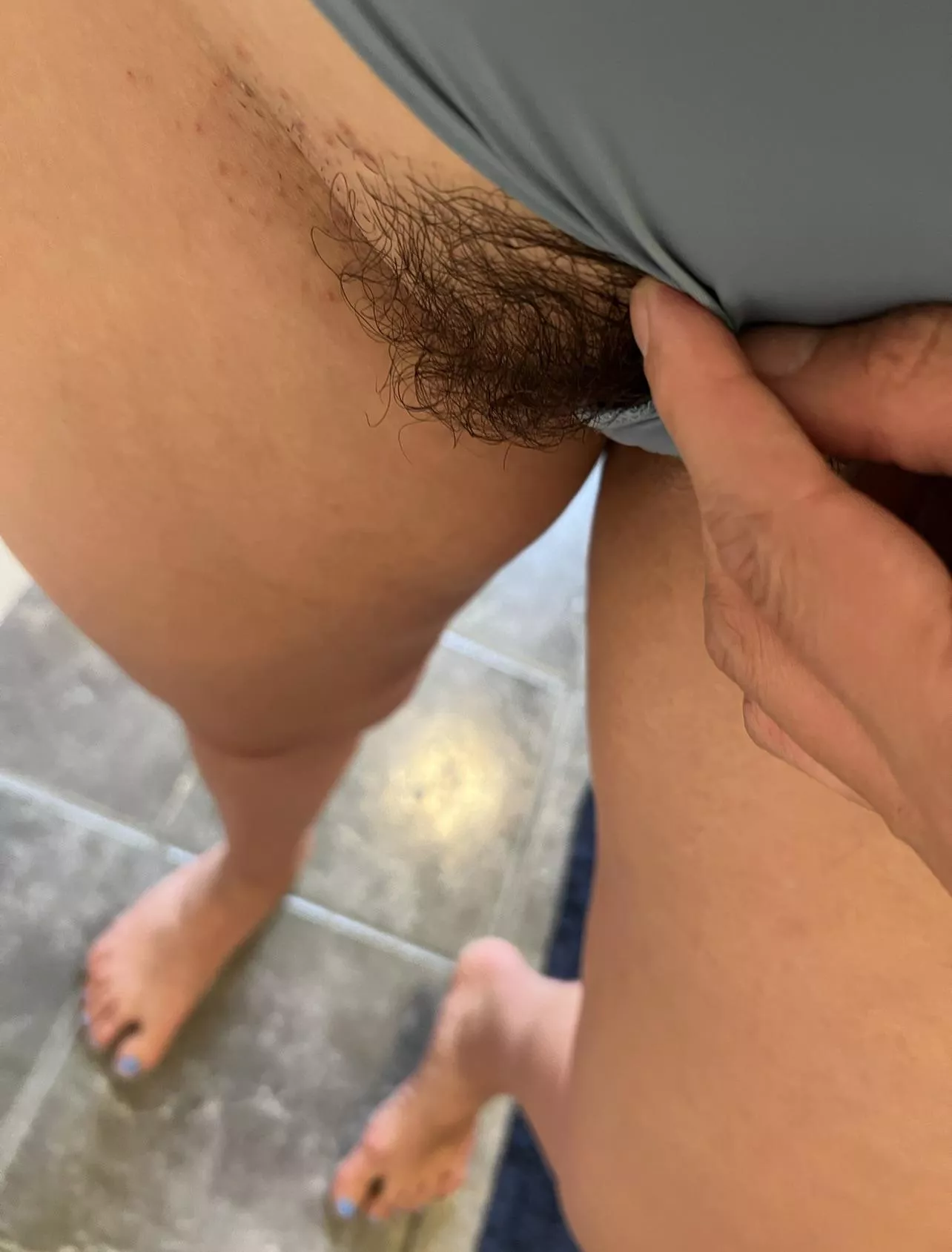 She’s quite voluminous