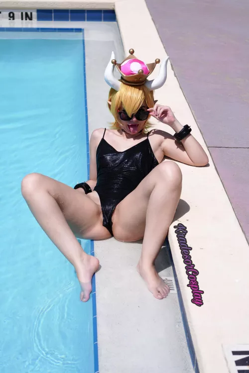 Summer is too hot for Bowsette. By KradesorCosplay