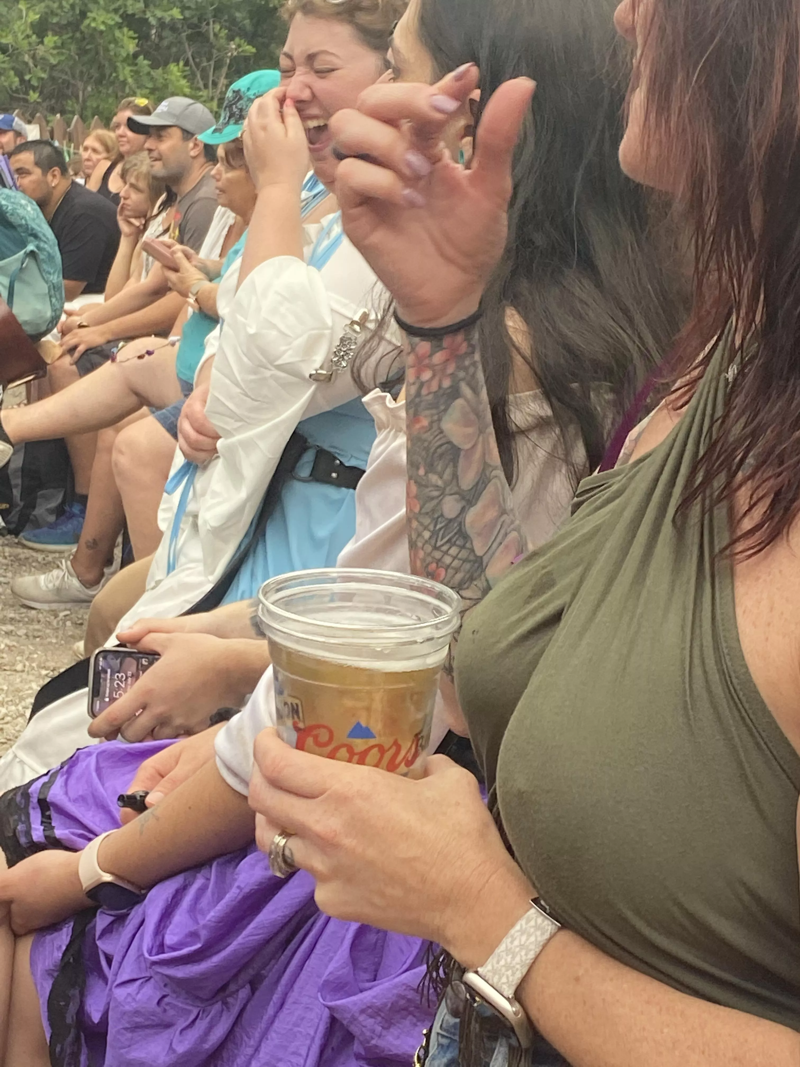 Want to go to the renaissance festival with me?