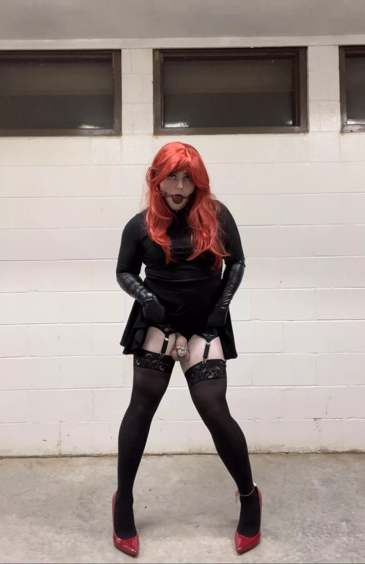 Wendy appears to be a little tied up