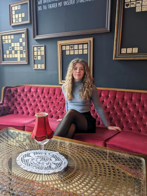 Yes, this cute girl can dominate you 🖤