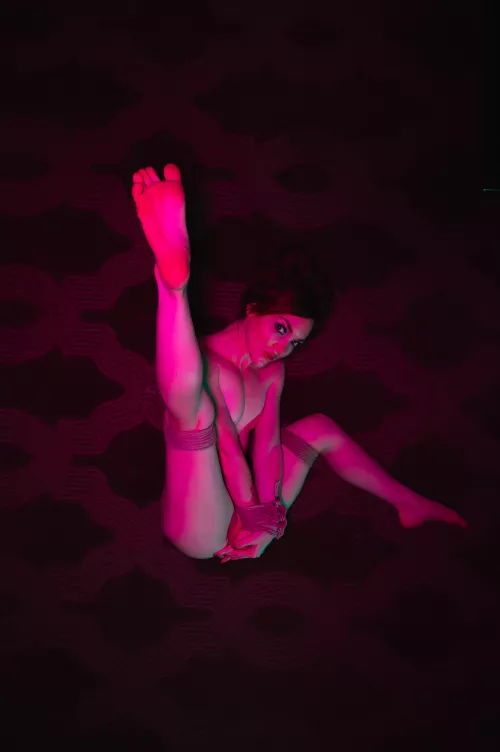 Birch with the look - rope and photo by me