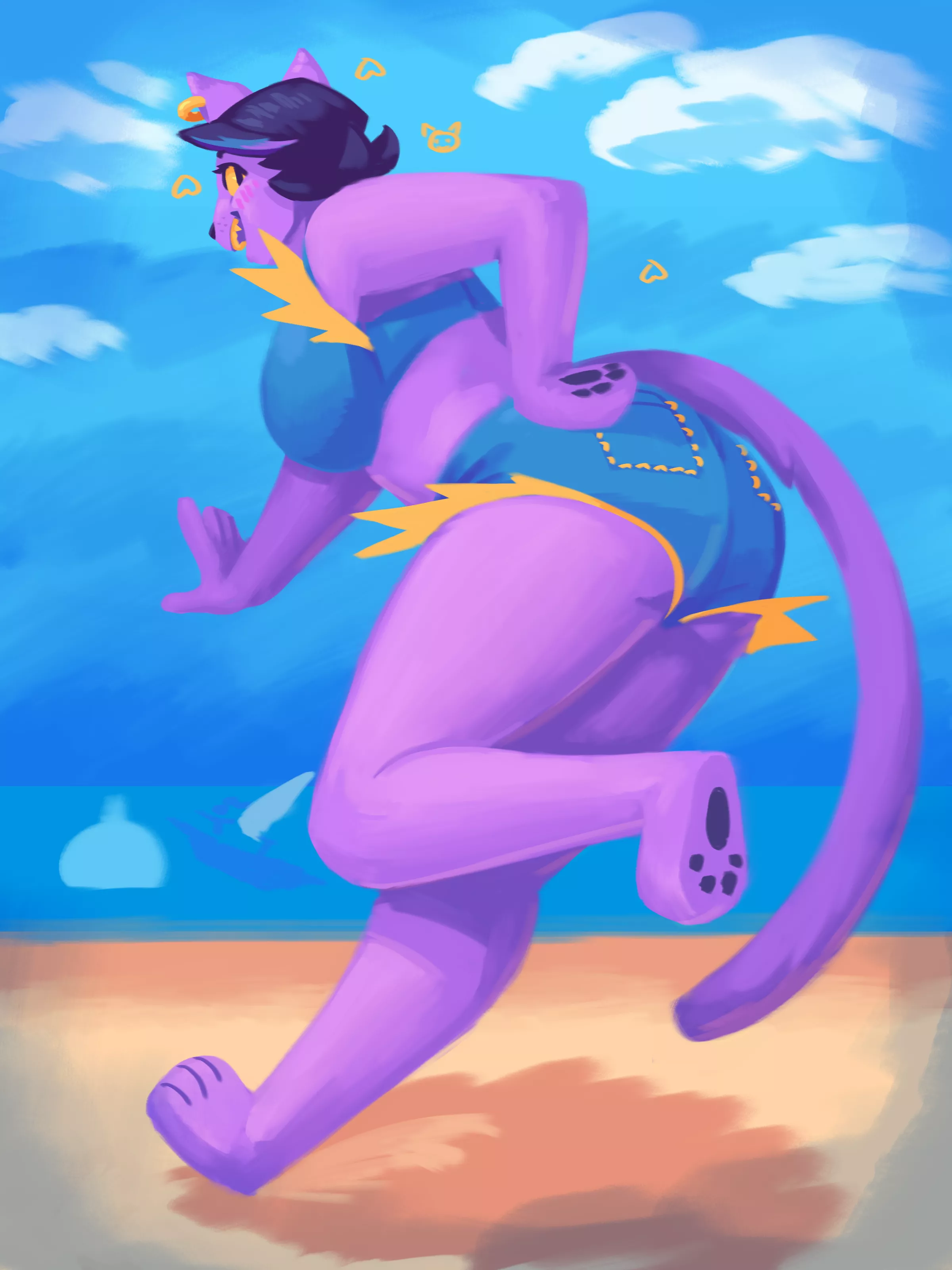[Catty] Beach Day