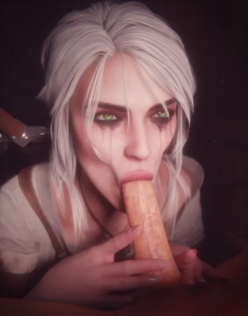 Ciri sucks like a pro (checkpik)