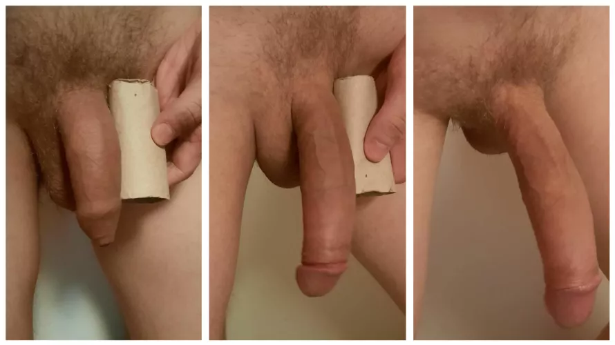 Compared my soft, semi and hard cock - Which ones can you beat?