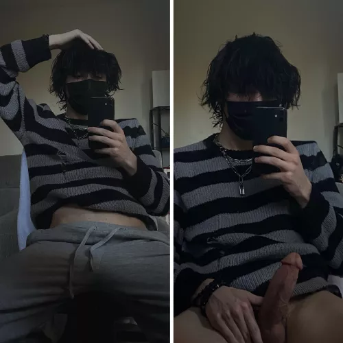 emo twink + thick cock ;)