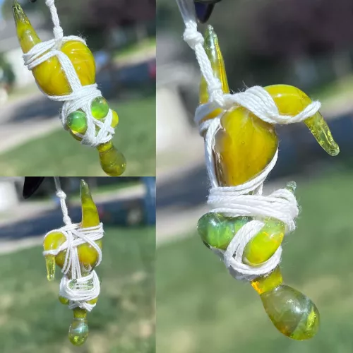 glass shibari babe made by me !:)