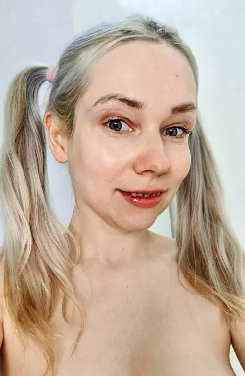 I put on my pigtails that means I am ready for you :)