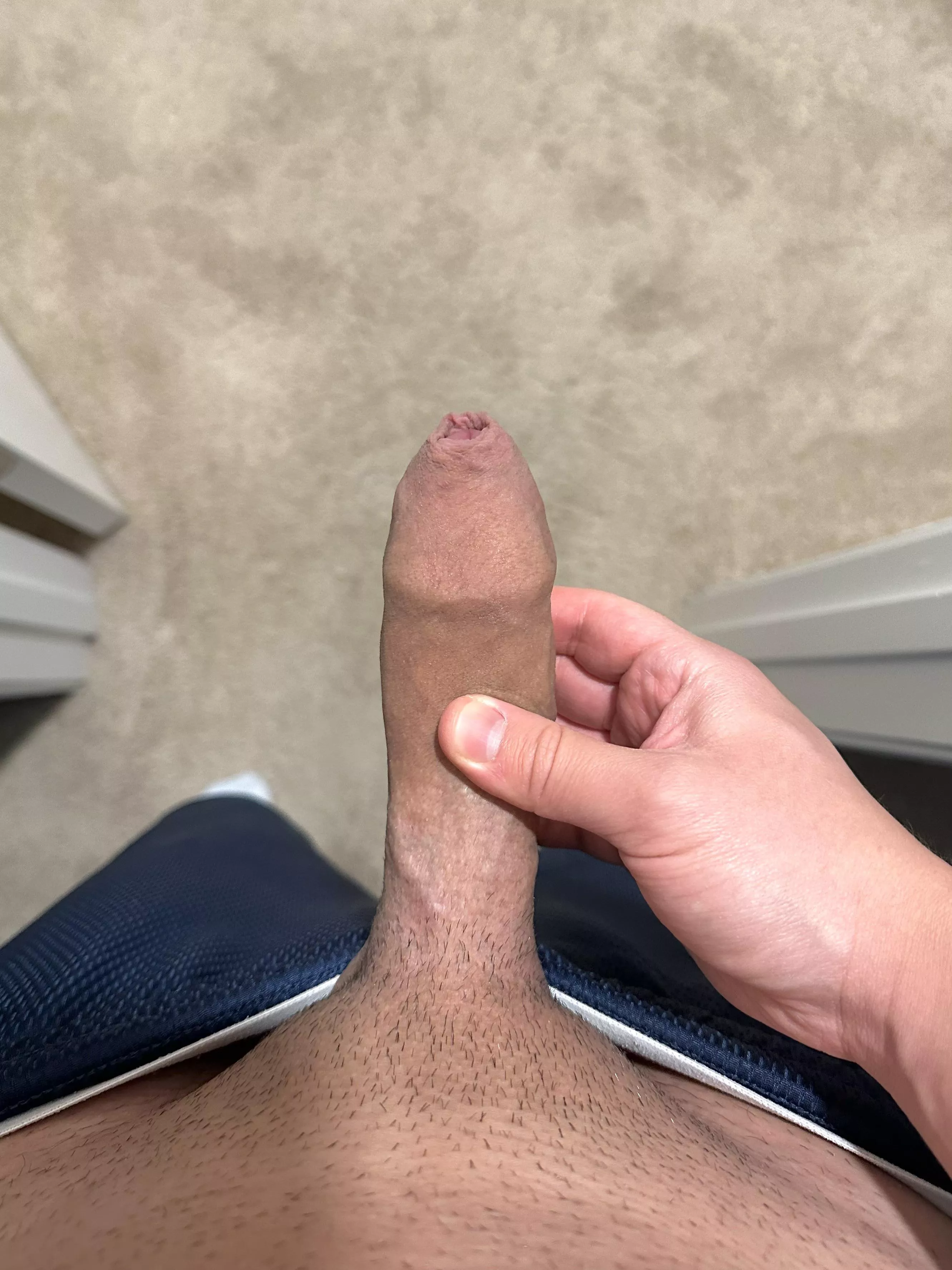 I walk into your room with this pointing at you what are you doing?