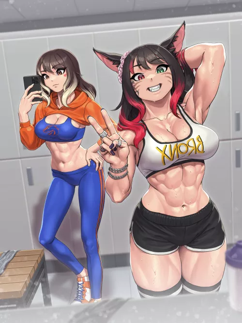 In the locker room [Artist: Lyoung0J]