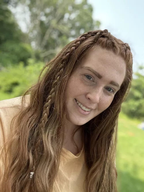 Just enjoying the nice weather