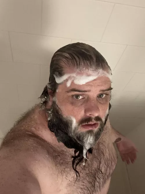 Listen, it’s only fair that if you take a shower with someone and you go down on them, they must wash your hair during. It’s called multitasking!