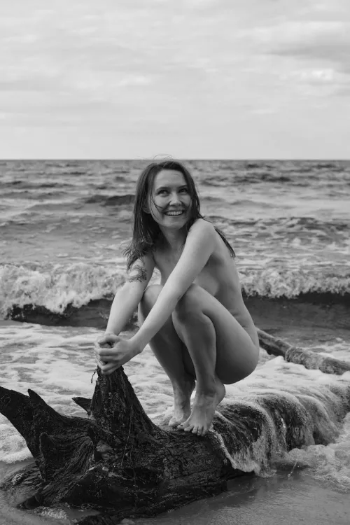 Me near « Kyiv » sea by Victor Chornyi