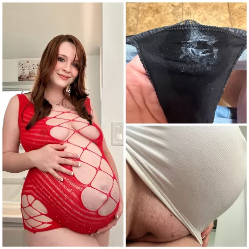 Only a few creamy pregnancy panty spots left! I’ve been told my scent is intoxicating. [Selling] [US] telegram: kinkykat94 kik: xredheadbeautyx prices in comments