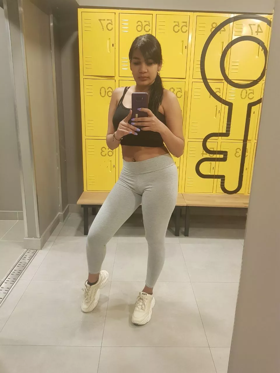 quick shot before gym