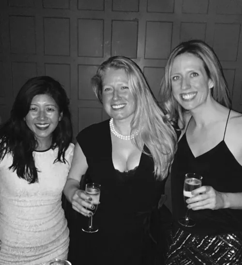 Classily showing up her friends