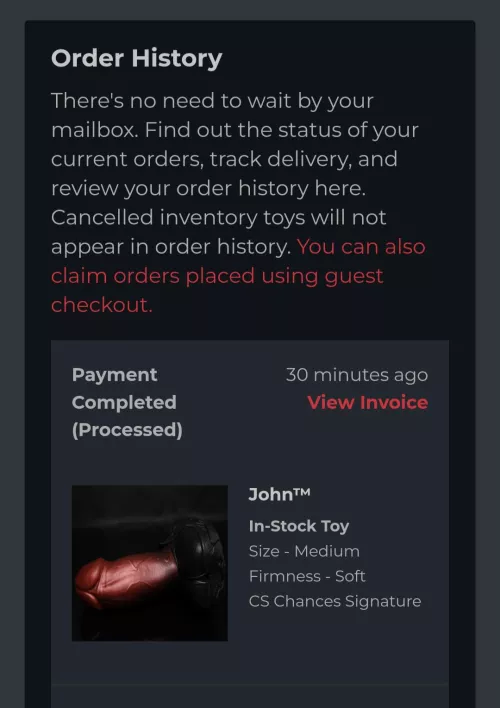 Excited For This One! (Bad Dragon, John)