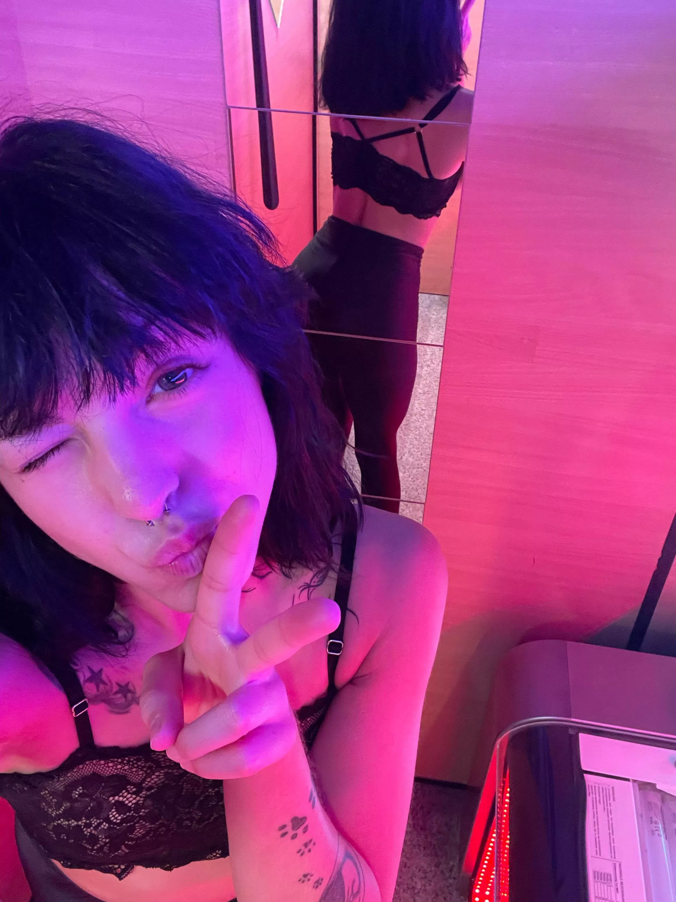 Feeling comfy at home