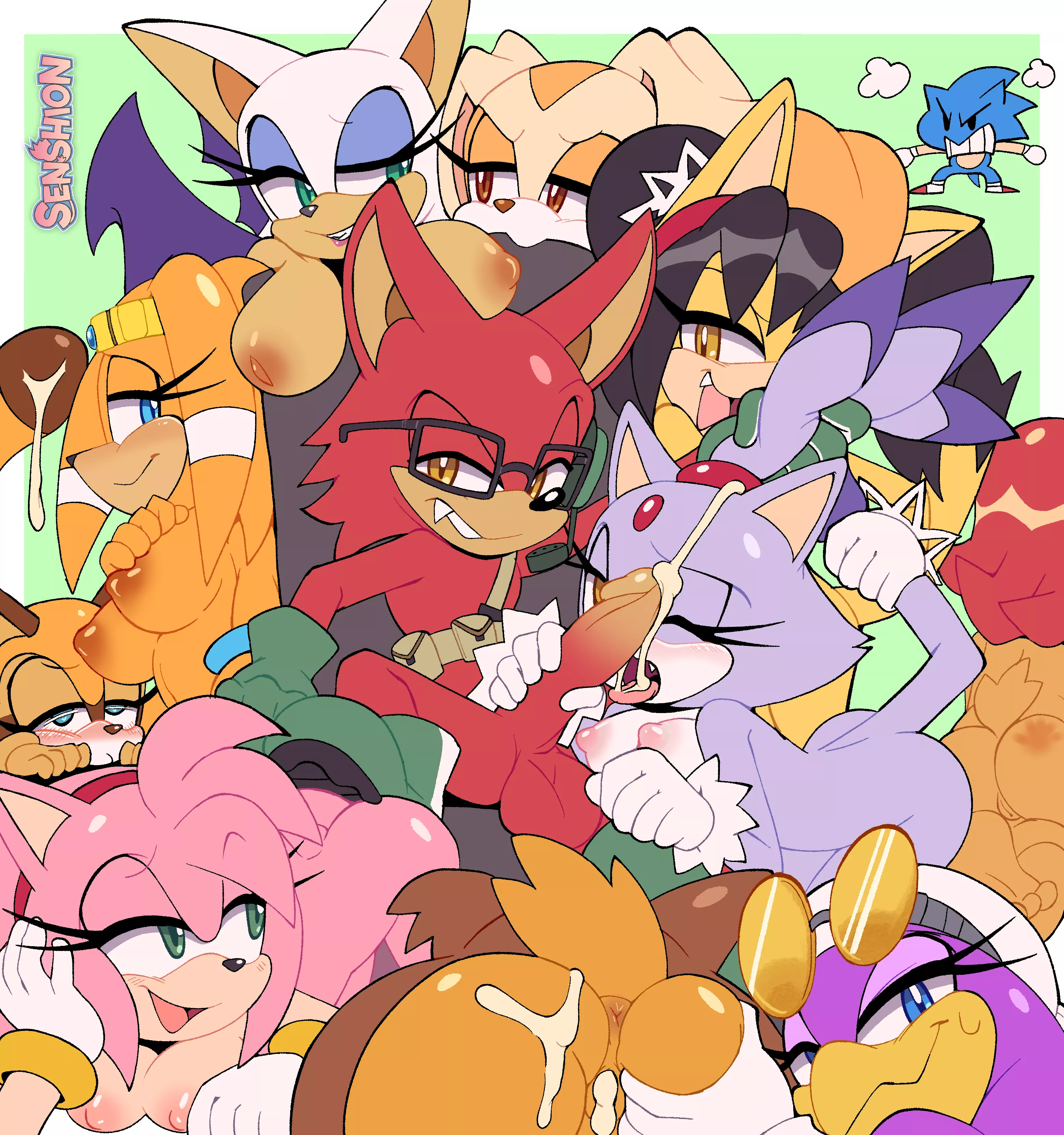 Forces Character's Harem - Senshion