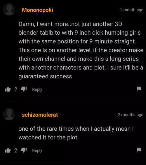 I guess the plot was better than the porn
