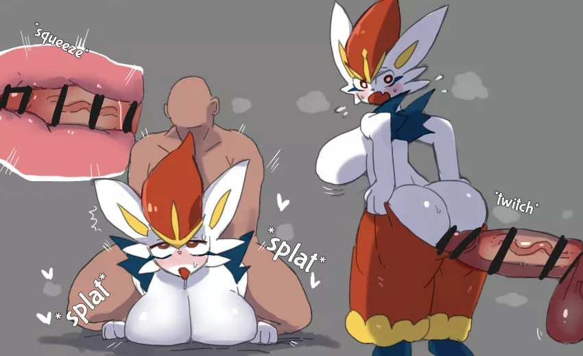 If your cinderace has poor stats but a good body, don't be afraid to repurpose her as a egg factory and stress relief toy! (Nishikun)