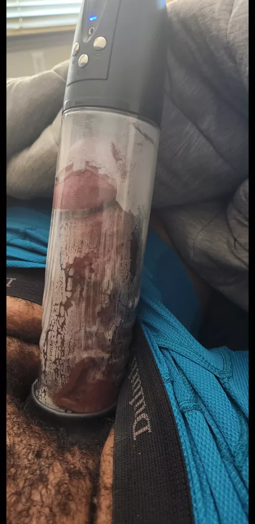 Loving my new pump and my first session