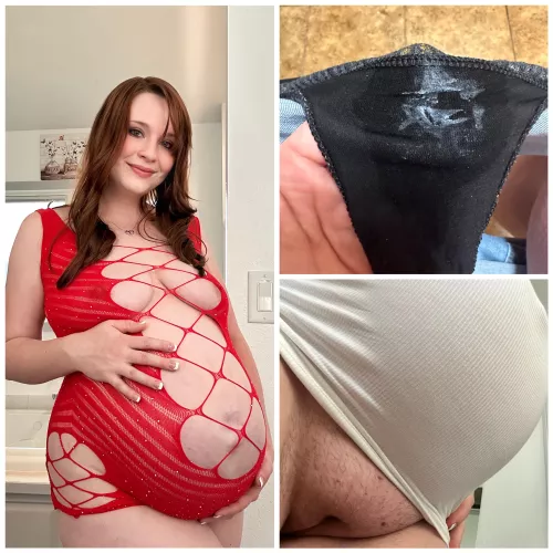 Only a few creamy pregnancy panty spots left! I’ve been told my scent is intoxicating. [Selling] [US] telegram: kinkykat94 kik: xredheadbeautyx prices in comments