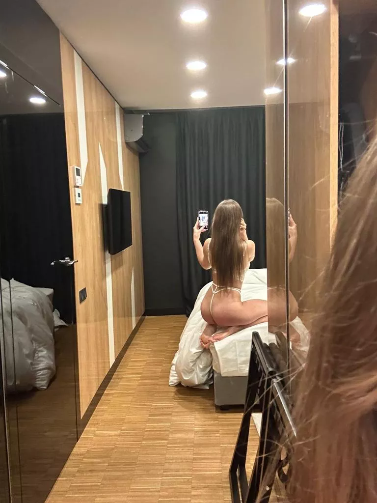 put it aside and fuck me from behind