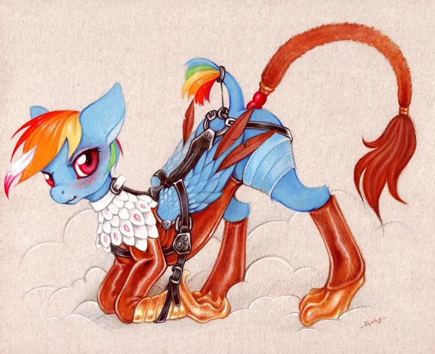Remember when Dash said she wants to be a griffin? (-Fuchs-)