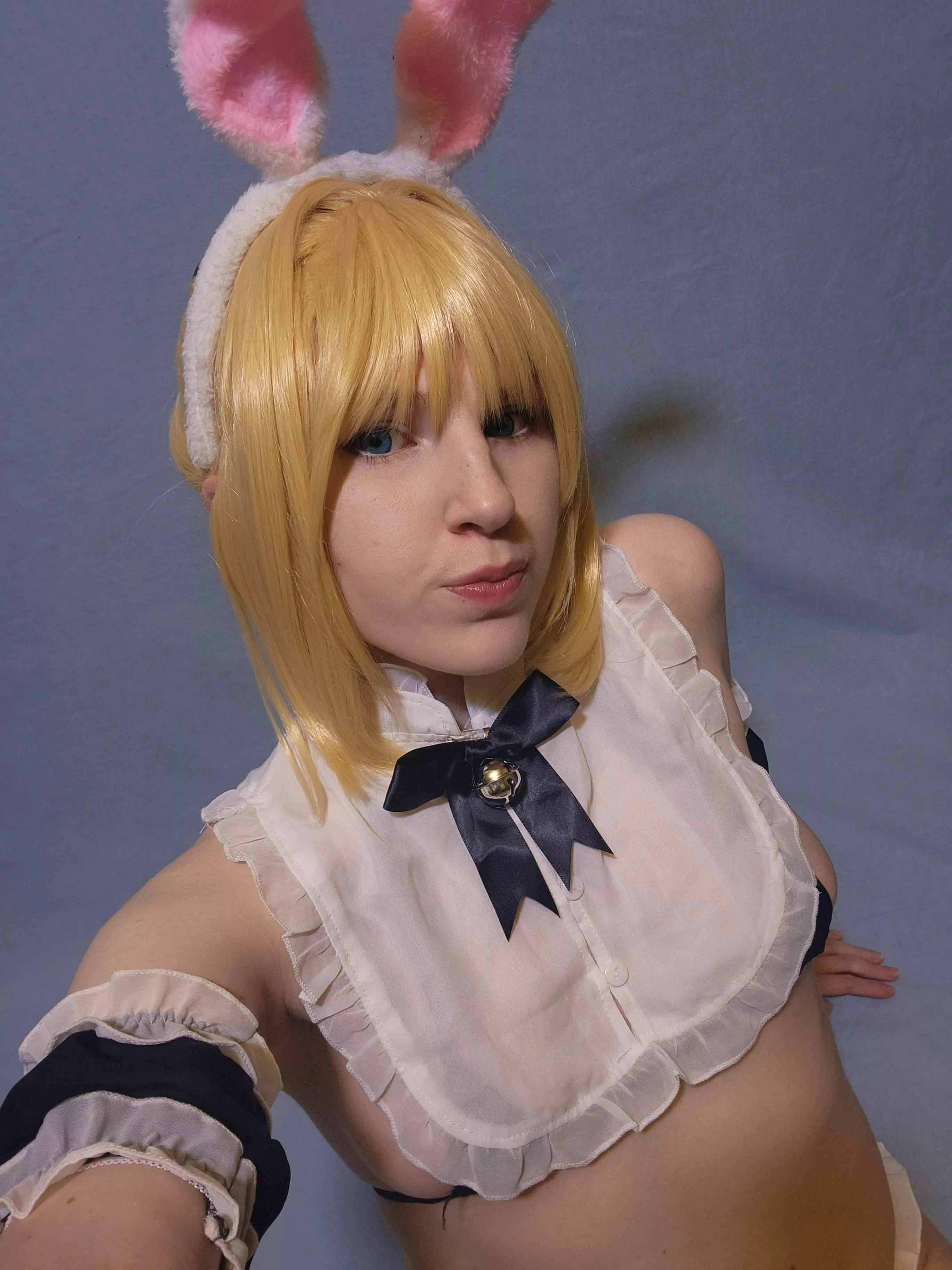 Saber bunny by KindnessKindi