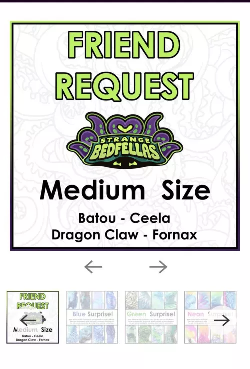 Strange Bedfellas friend requests are open