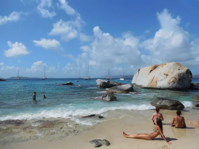 Virgin Gorda. The baths