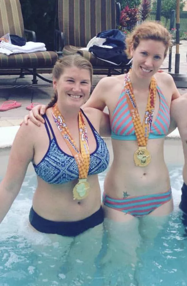 2 medals, but one winner.