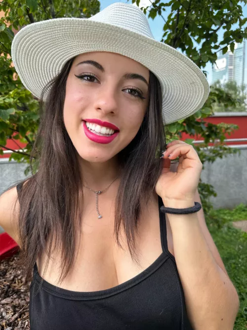 9th day braless My smile talks for me <3 F19