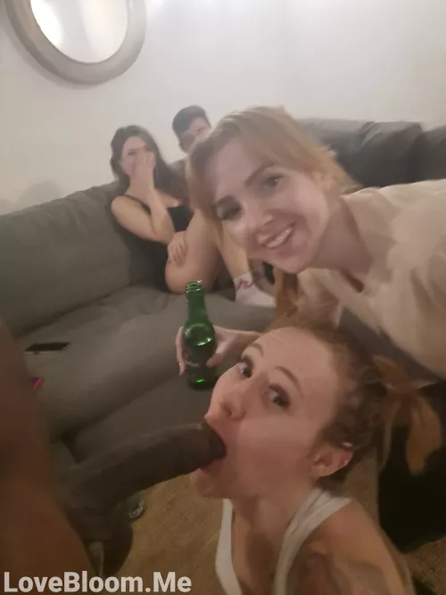 A group of colleagues decided to experience BBC and embrace swallowing